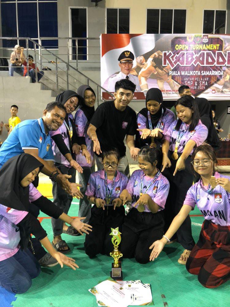 Juara 3 Lomba Kabaddi Piala Walikota Samarinda