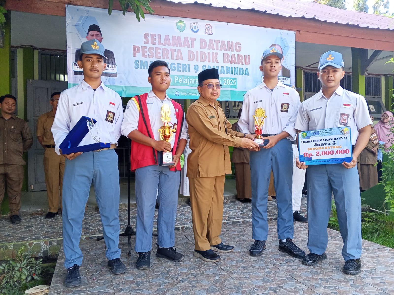 Juara 3 Lomba Permainan Tradisional Cabang Sorong Batang