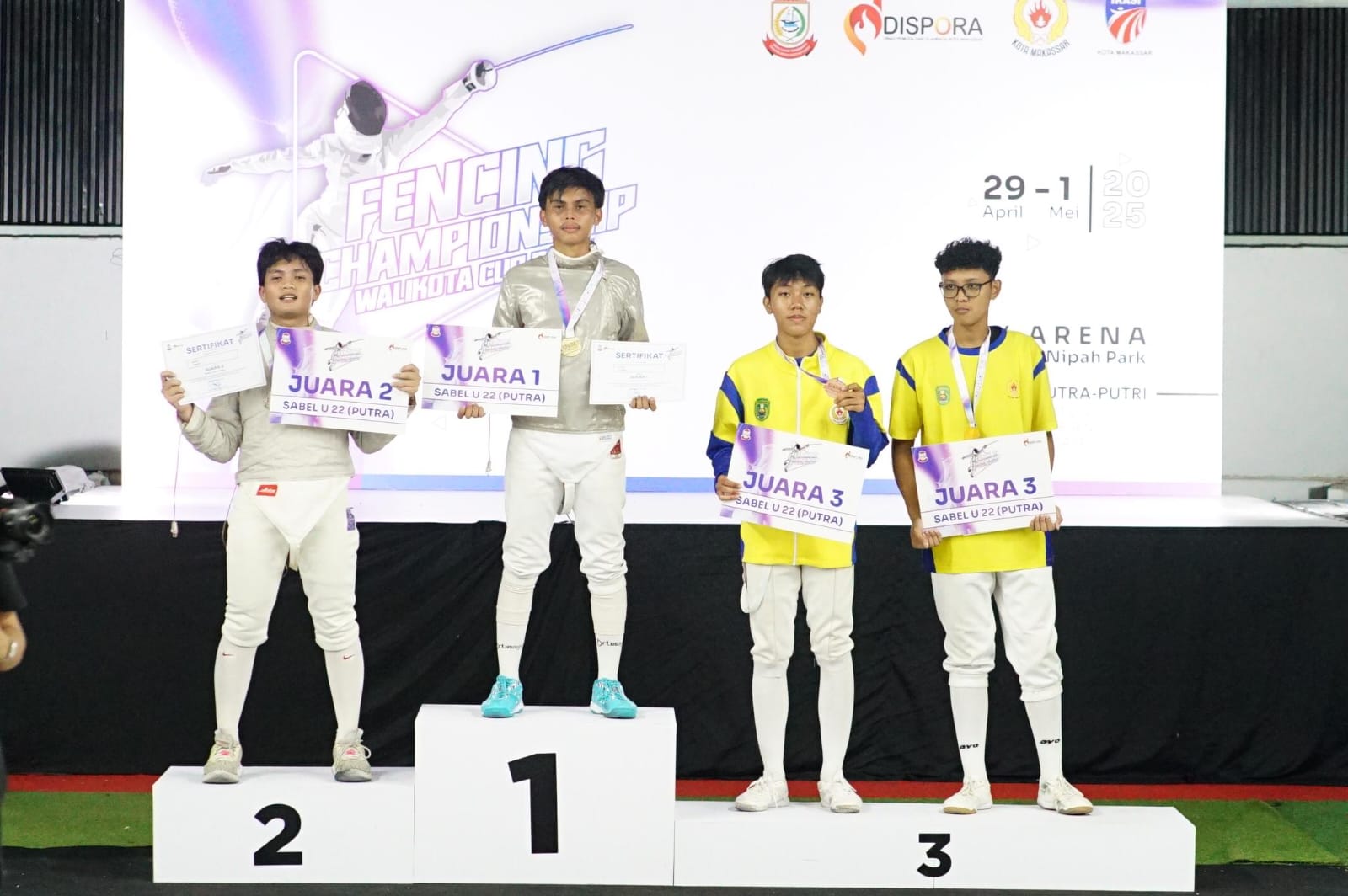 Juara 3 Fencing